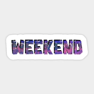 Weekend Sticker